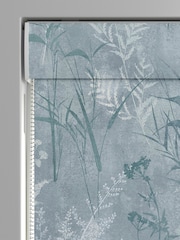 Graham & Brown Sky Blue Restore Made to Measure Roman 100% Cotton Blind - Image 3 of 6
