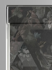 Graham & Brown Moonstone Black Timepiece Made to Measure Roman 100% Cotton Blind - Image 3 of 6