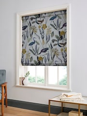 Graham & Brown Soft Grey Glasshouse Made to Measure Roman 100% Cotton Blind - Image 5 of 6
