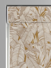 Graham & Brown Turmeric Yellow Paradys Made to Measure Roman 100% Cotton Blind - Image 3 of 6