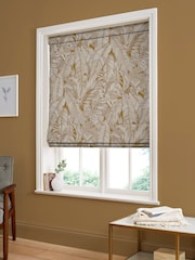 Graham & Brown Turmeric Yellow Paradys Made to Measure Roman 100% Cotton Blind - Image 5 of 6