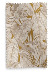 Graham & Brown Turmeric Yellow Paradys Made to Measure Roman 100% Cotton Blind - Image 6 of 6