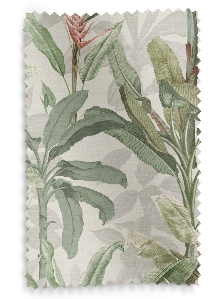 Graham & Brown Powder Natural Borneo Made to Measure Roman 100% Cotton Blind - Image 11 of 11