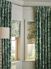 Graham & Brown Powder Natural Borneo Made to Measure Roman 100% Cotton Blind - Image 7 of 11