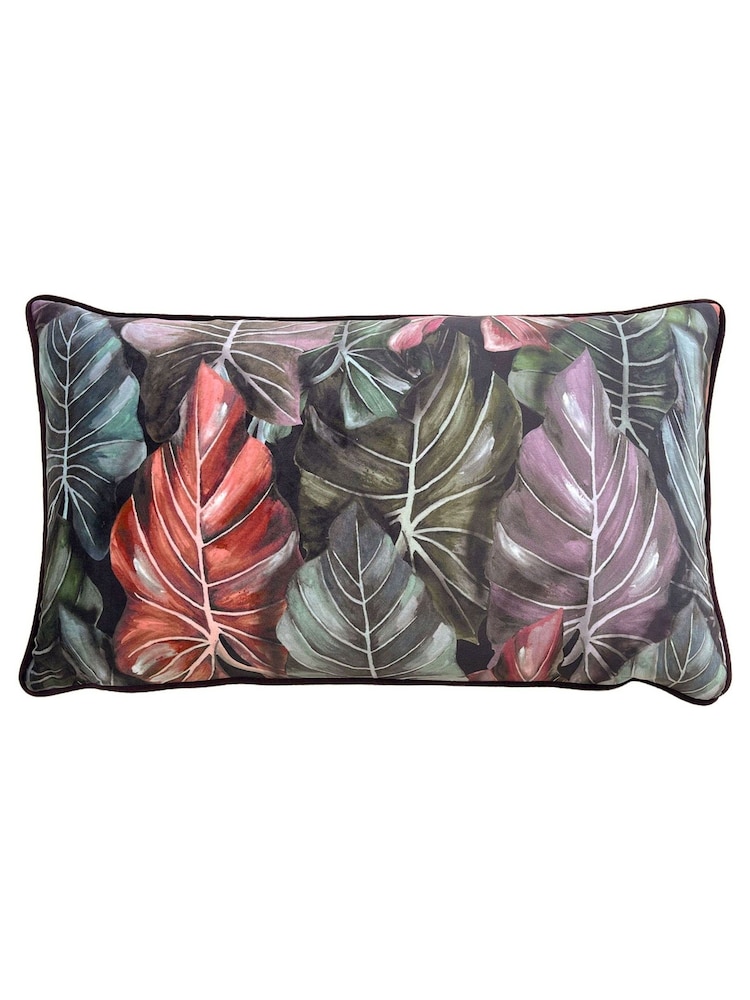 Wylder Purple Mogori Leafage Cushion - Image 2 of 3