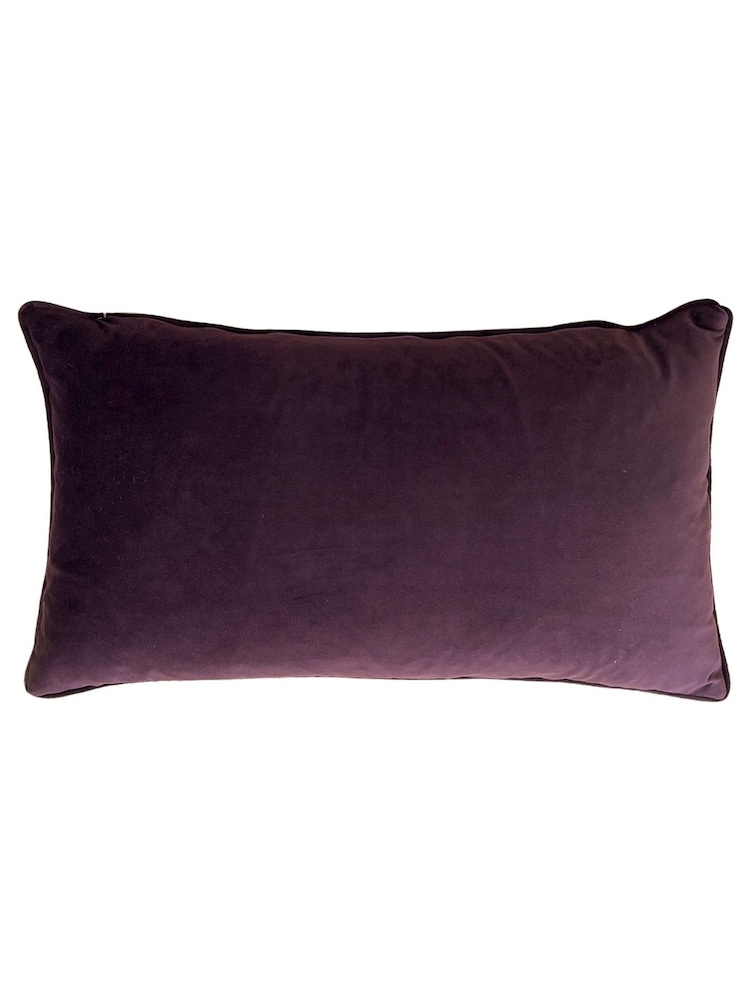 Wylder Purple Mogori Leafage Cushion - Image 3 of 3