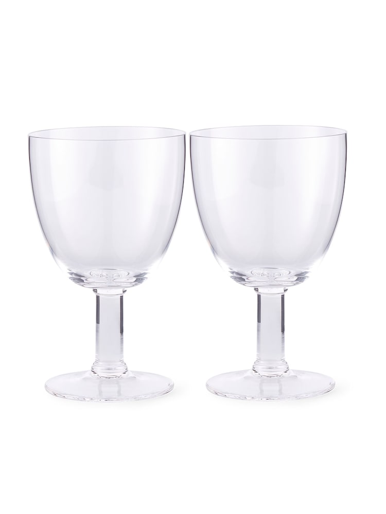 Spode Set of 2 Kit Kemp Wine Glasses Flow - Image 2 of 5