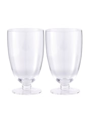 Spode Set of 2 Kit Kemp Glass Tumblers Flow - Image 2 of 5