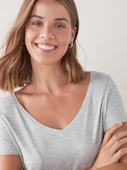 Multi Slouch V-Neck T-Shirts 5 Pack - Image 5 of 14