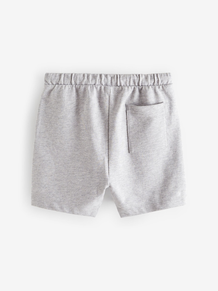 Black/Grey/Navy Blue Jersey Shorts 3 Pack (3mths-7yrs) - Image 2 of 3