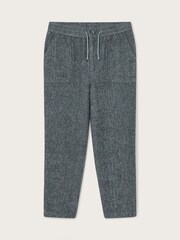 Monsoon Grey Herringbone Trousers - Image 1 of 3