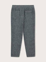 Monsoon Grey Herringbone Trousers - Image 2 of 3