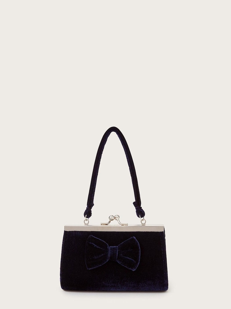 Monsoon Fluffy Unicorn Mini Bag - Image 1 of 3