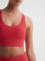 The Upside Red The Upside Racerback Sports Bra - Image 4 of 5