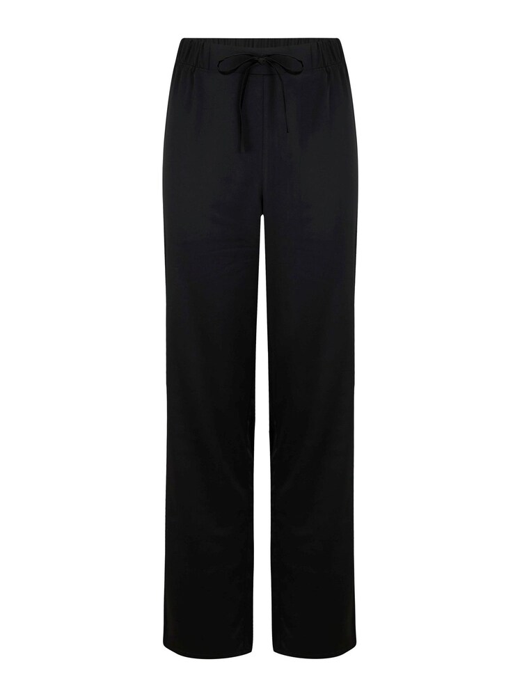 Pour Moi Black Satin Revere Collar Pyjama Set - Image 7 of 7 Pour Moi Black Satin Revere Collar Pyjama Set - Image 7 of 7
