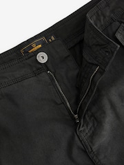 Black 3 Quarter Cargo Shorts - Image 6 of 8