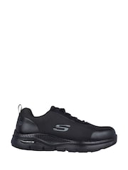 Skechers Black Work Arch Fit Ringstap Slip Resistant Mens Trainers - Image 1 of 3