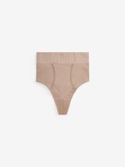 Praline Nude High Waist Thong Seamless Firm Tummy Control Shaping Briefs - Image 5 of 5