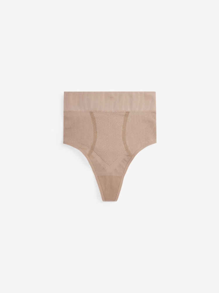 Praline/Nude - Nahtloser, figurformender Slip mit straffem Halt - Bild 5 von 5 Praline/Nude - Nahtloser, figurformender Slip mit straffem Halt - Bild 5 von 5
