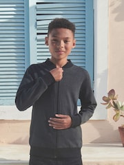 Black Bomber Jacket (3-16yrs) - Image 1 of 5