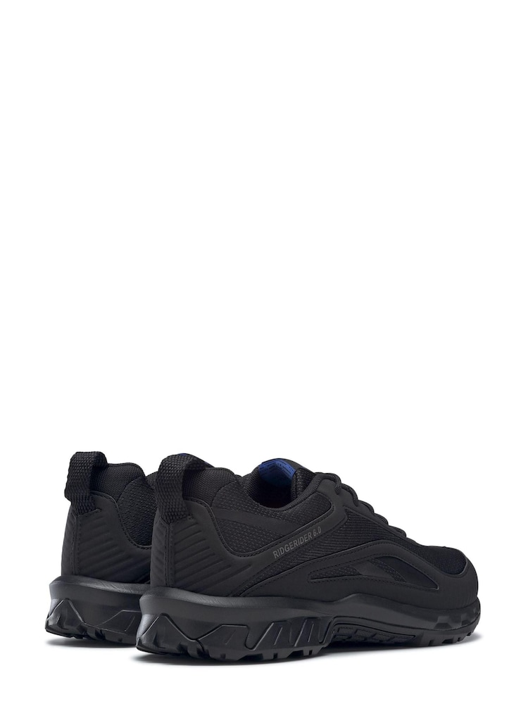 Reebok Ridge Rider BlackTrainers - Image 4 of 10