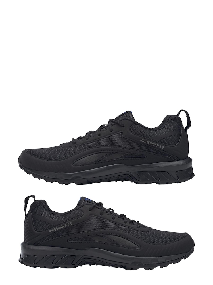 Reebok Ridge Rider BlackTrainers - Image 5 of 10