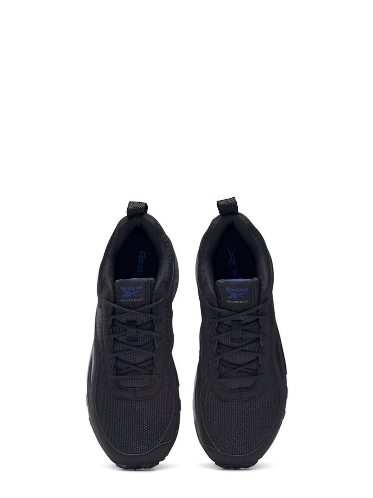 Reebok Ridge Rider BlackTrainers - Image 6 of 10