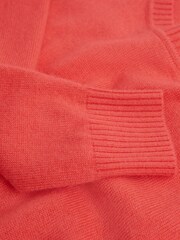 Reiss Coral Audrey Senior Crew Neck Knitted Jumper - Image 7 of 7