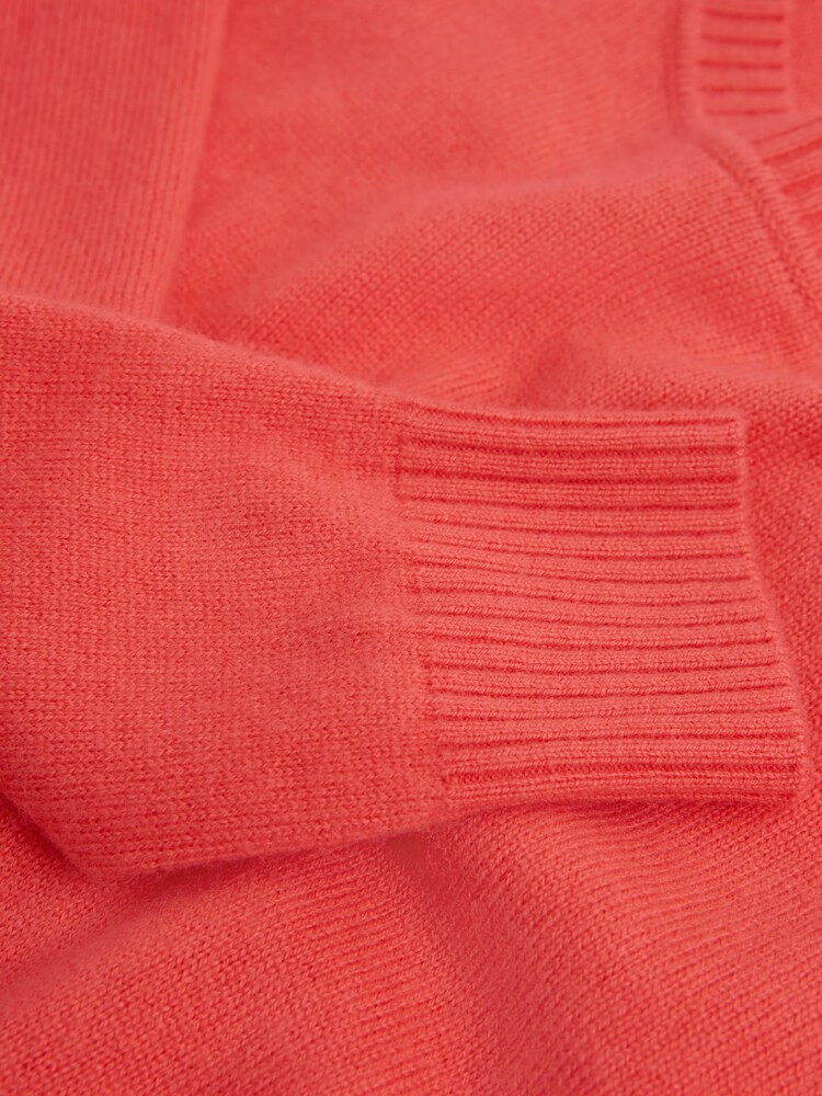 Reiss Coral Audrey Senior Crew Neck Knitted Jumper - Image 7 of 7