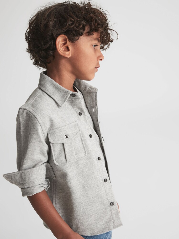 قميص علوي ممشط بجيبين Chase من Reiss - صورة 1 من 5