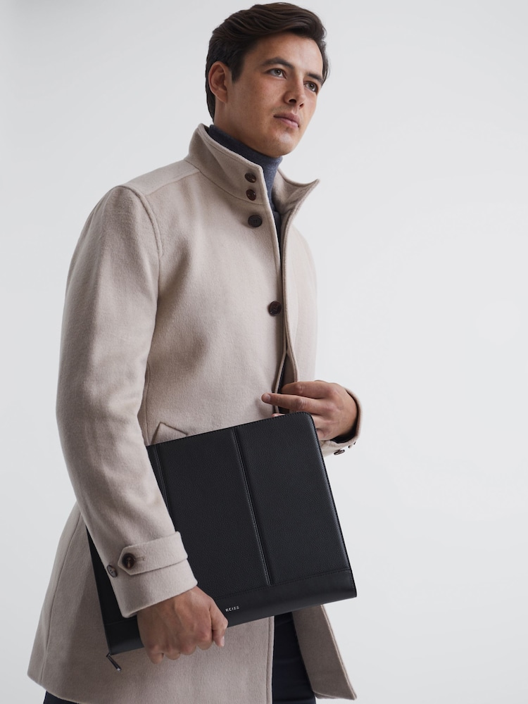 Reiss Black Carter Leather Folio - Image 2 of 7