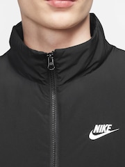 Nike Black Club Fleece Insulated Vest Jacket - Image 3 of 3