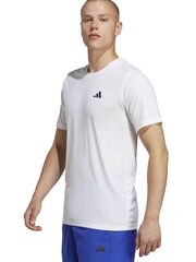 adidas White Train Essentials Feelready Training T-Shirt - Image 1 of 7