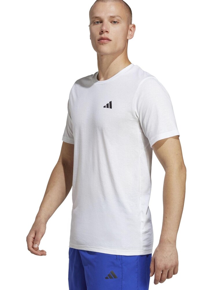adidas White Train Essentials Feelready Training T-Shirt - Image 1 of 7