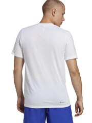 adidas White Train Essentials Feelready Training T-Shirt - Image 4 of 7