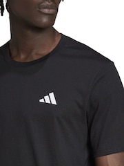 adidas Black Train Essentials Feelready Training T-Shirt - Image 6 of 9
