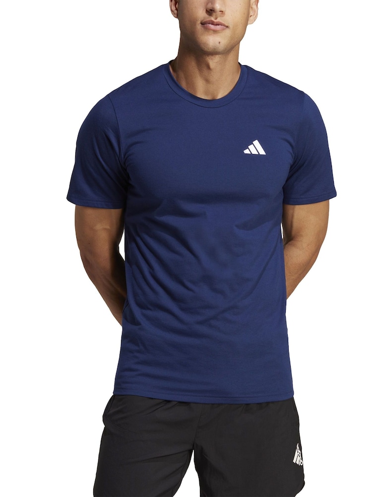 adidas Navy Blue Train Essentials Feelready Training T-Shirt - Image 2 of 6
