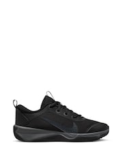 Nike Black Youth Omni Multi-Court Trainers - Image 1 of 9