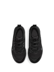 Nike Black Youth Omni Court Trainers - Image 12 of 12
