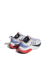 adidas Off White Sportswear Alphabounce+ Sustainable Bounce Trainers - Image 2 of 6