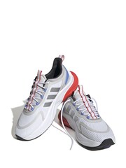 adidas Off White Sportswear Alphabounce+ Sustainable Bounce Trainers - Image 4 of 6