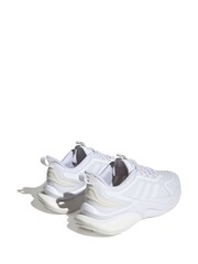 adidas White Sportswear Alphabounce+ Sustainable Bounce Trainers - Image 2 of 7