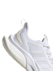 adidas White Sportswear Alphabounce+ Sustainable Bounce Trainers - Image 6 of 7