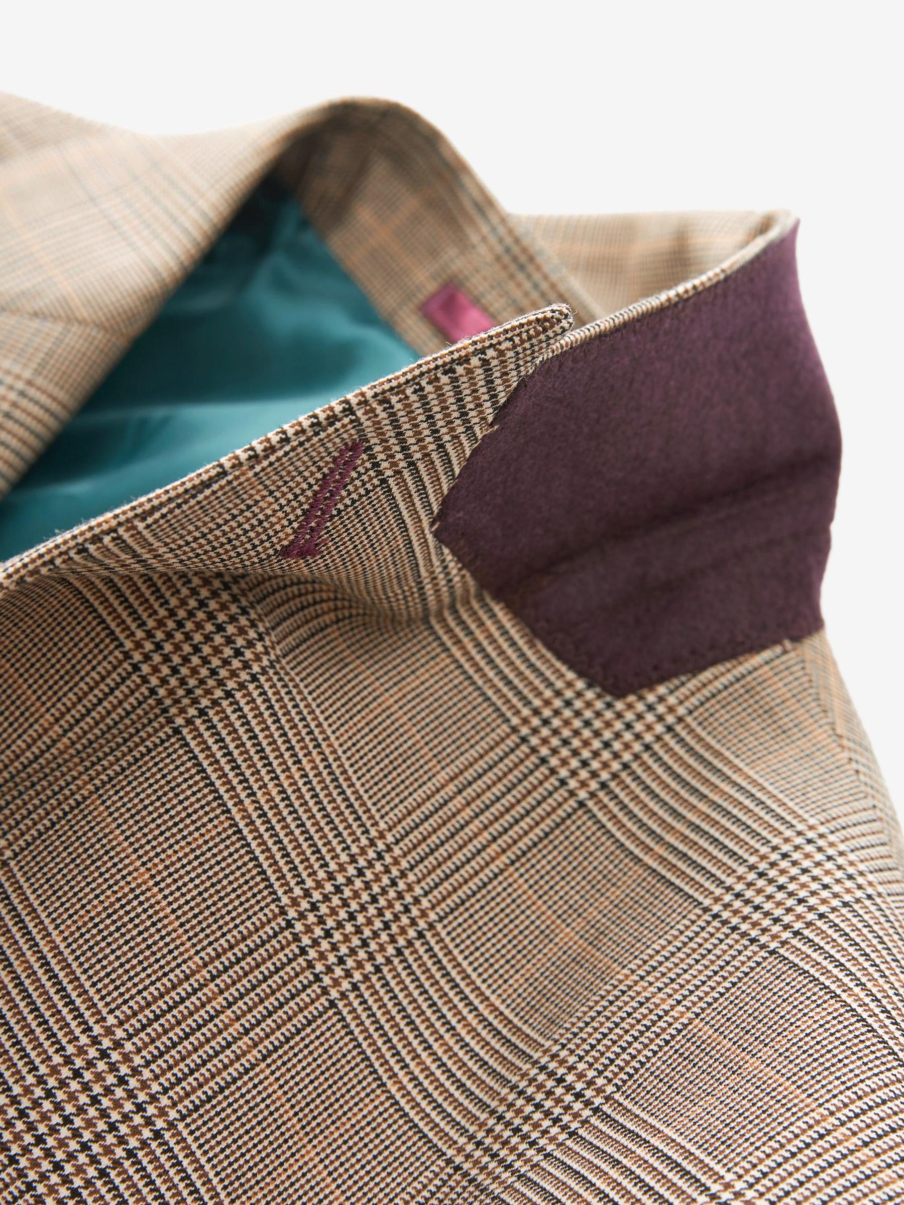Brown Check Coat Women's Outlet (Womens Brown Check