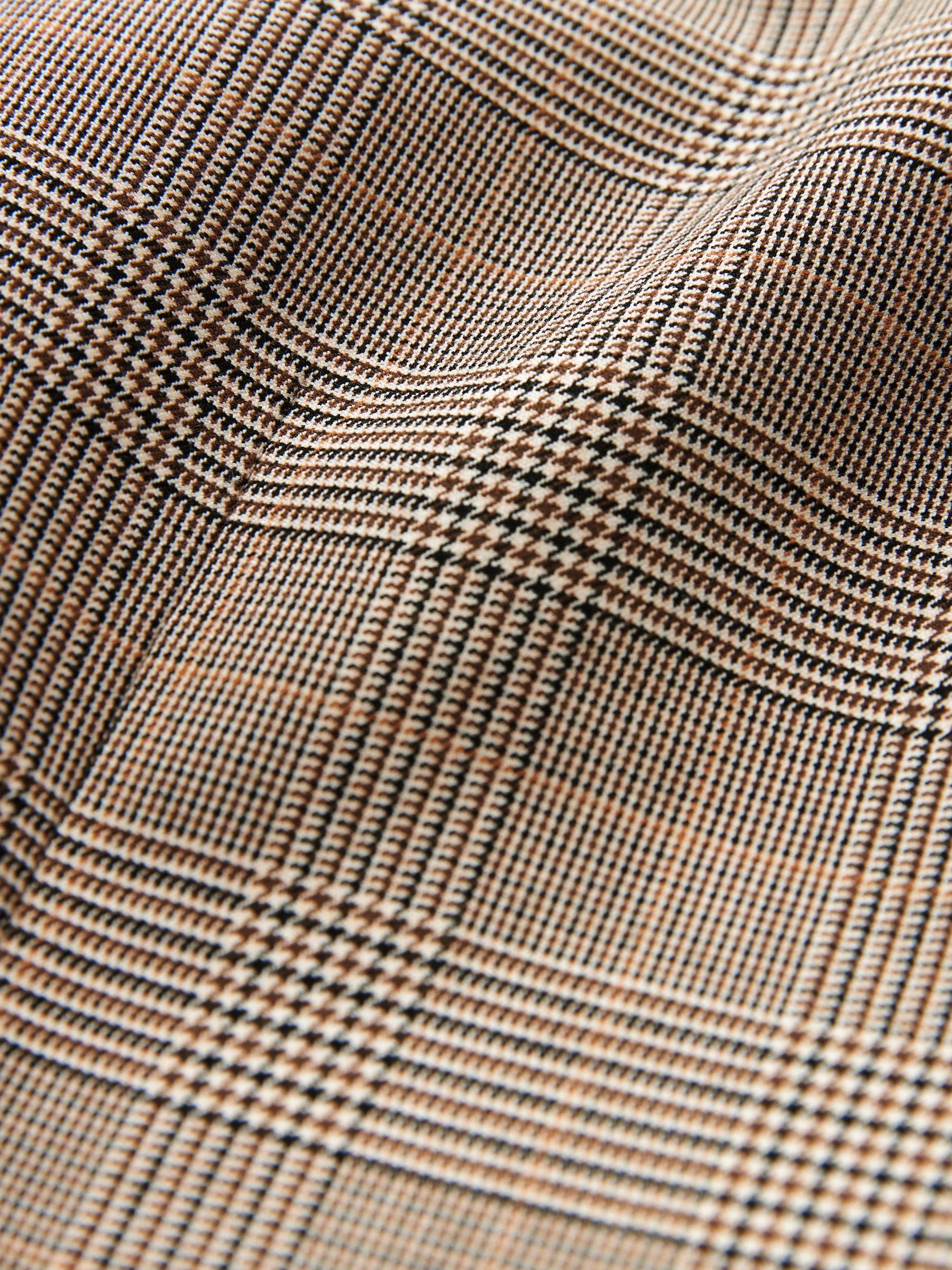 Brown Check Coat Women's Outlet (Womens Brown Check