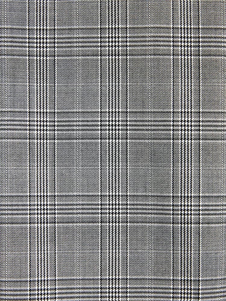 Grey Skinny Fit Check Suit: Trousers - Image 7 of 7