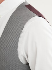 Grey Check Suit Waistcoat - Image 3 of 8