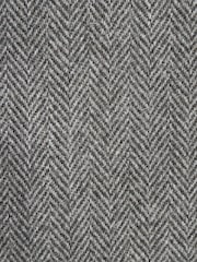 Sage zelena - v lepo prilegajočem se kroju; lepo ukrojen Fit Nova Fides Wool Blend Herringbone elegantne hlače - Slika 6 iz 9