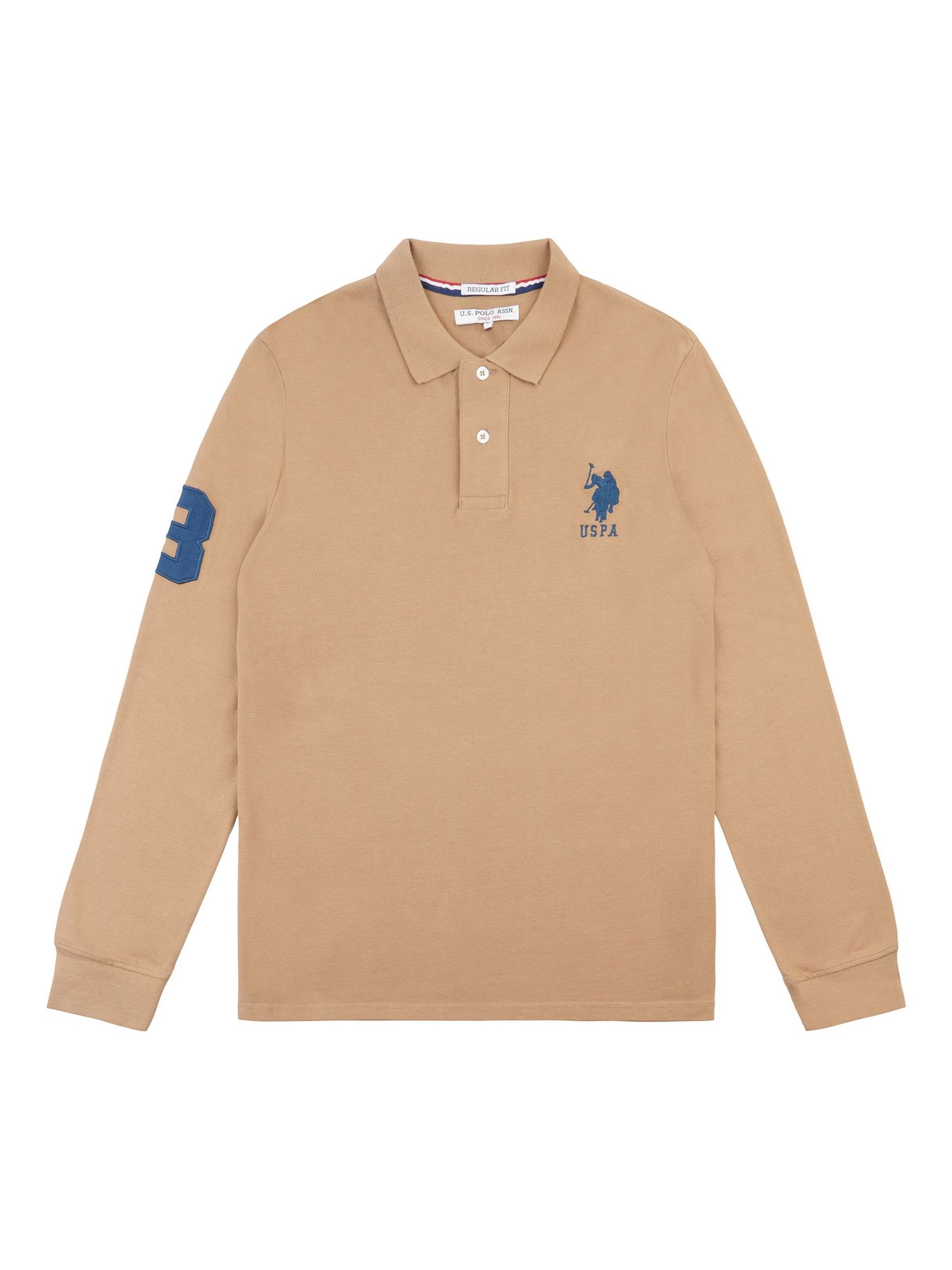 Buy U.S. Polo Assn. Mens Regular Fit Player 3 Long Sleeve
