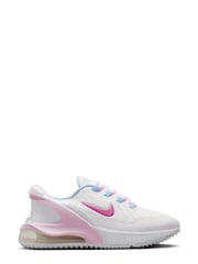 Nike White/Pink Air Max 270 GO Youth Trainers - Image 1 of 8